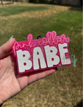 Pink Collar Babe