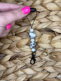 Black & White Floral Hanger