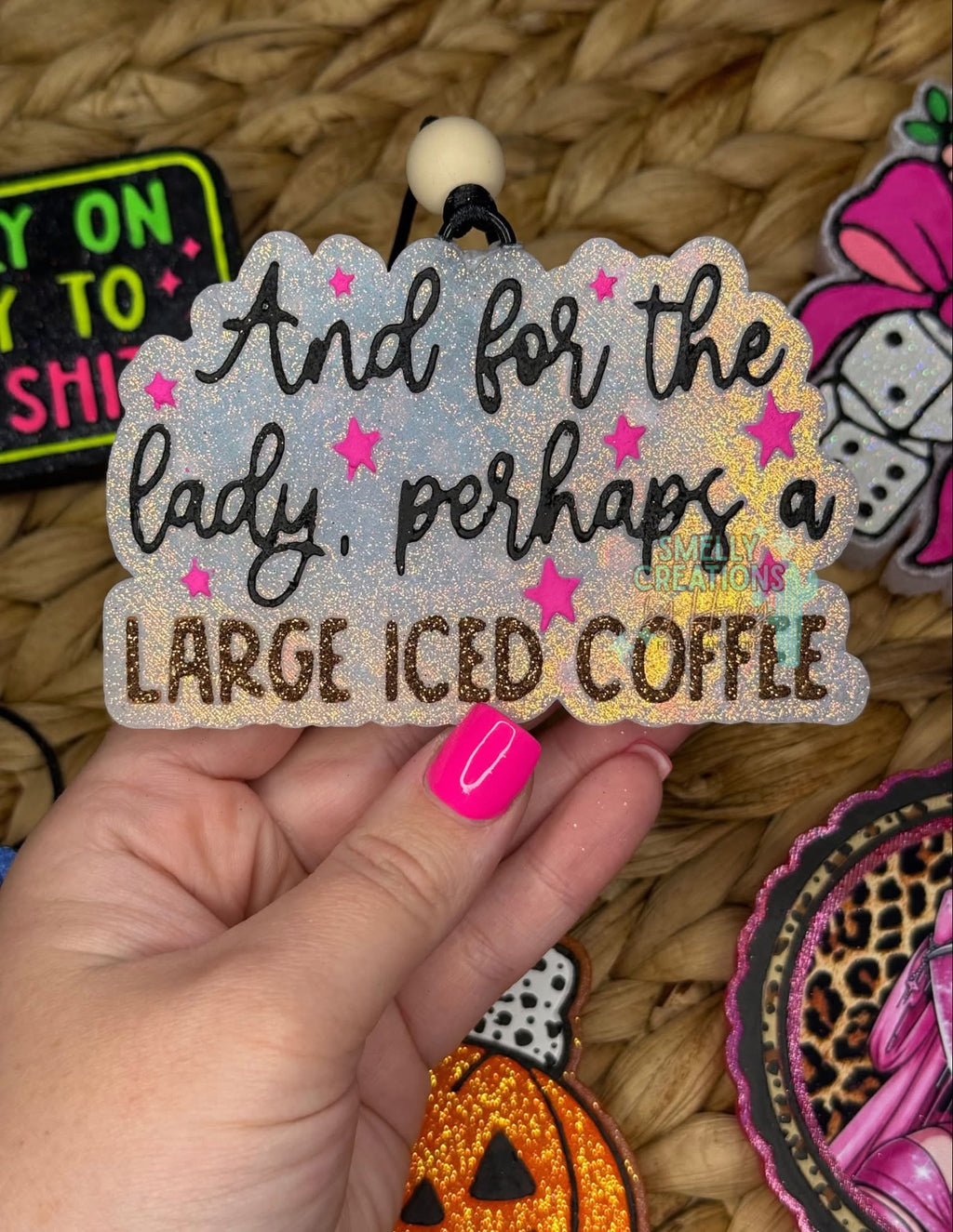 For the Lady, Large Iced Coffee