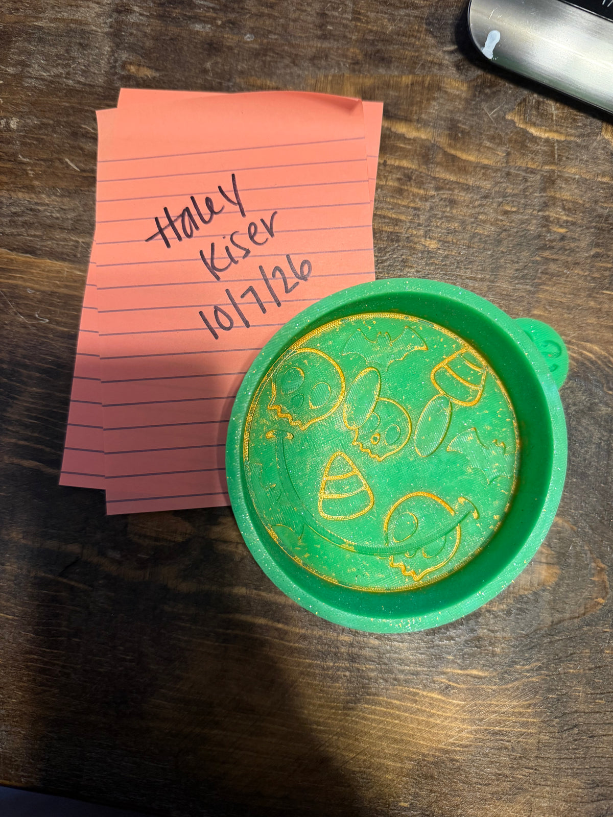 Candy corn smiley - southern glitter